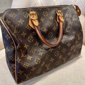 Louis Vuitton Speedy 30 Authentic Monogram Bag